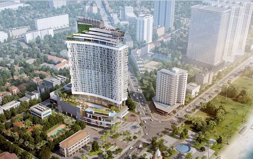 Phối cảnh dự án A&B Central Square Nha Trang (Nguồn: A&B Group)