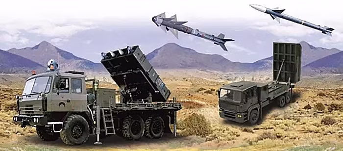 Tổ hợp tên lửa phòng không tầm gần Spyder - MR Israel