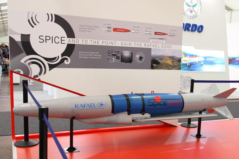 Bom bay SPICE 1000 của Israel. Ảnh minh họa: South Front.