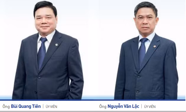 Chân dụng 2 cựu Ủy viên HĐQT BIDV (Nguồn: BID)