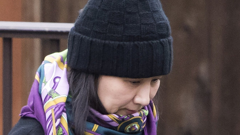 Bà Mạnh Vãn Châu, Giám đốc Tài chính Hưaei (ảnh: Bloomberg)