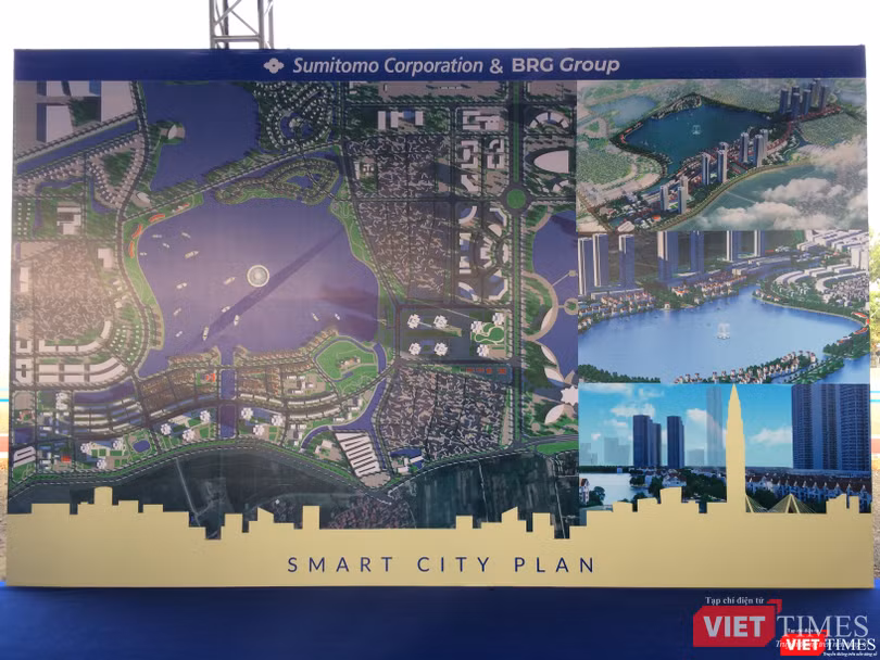 Phối cảnh dự án thành phố thông minh (Ảnh: P.D) Phối cảnh dự án thành phố thông minh (Ảnh: P.D)