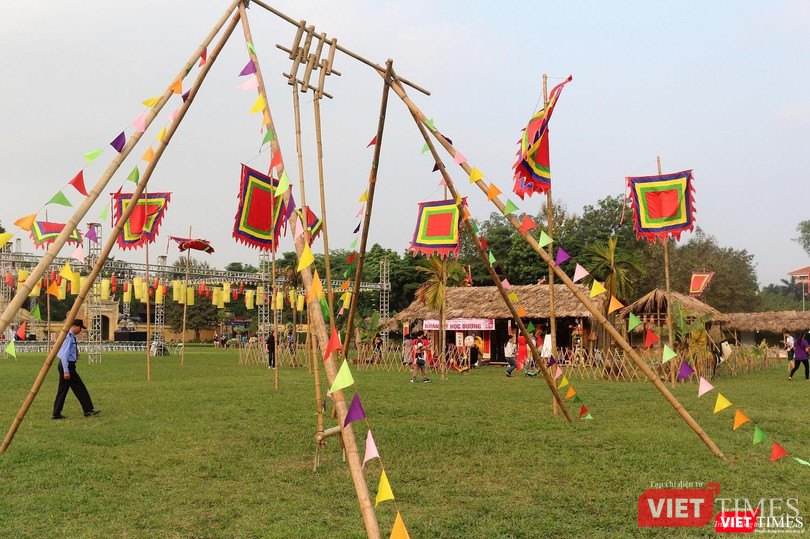 Lượng khách đến Lễ hội Festival Văn hóa Truyền thống Việt 2019 khá thưa thớt trong 2 ngày cuối.