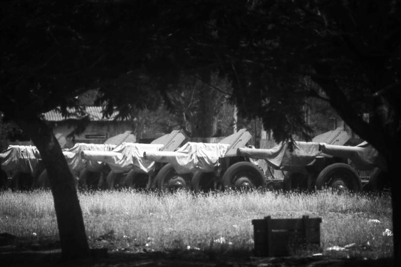 Pháo cối của quân đội Trung Quốc.