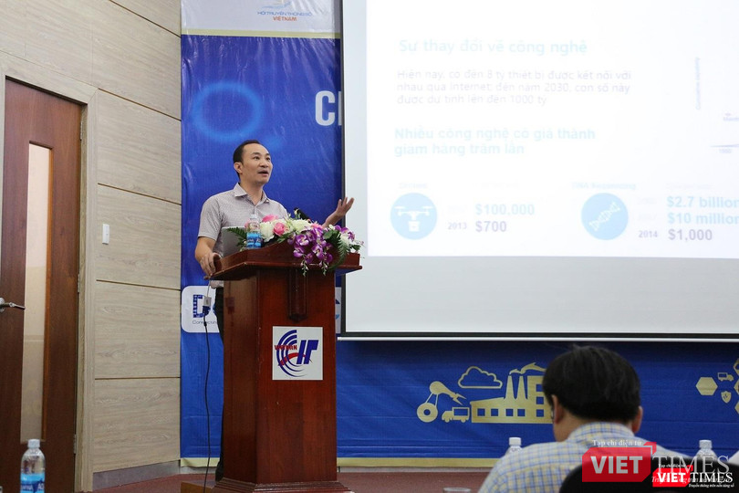 Đại diện Cục Tin học hóa, ông Cao Hoàng Nam phát biểu tại Hội thảo. Đại diện Cục Tin học hóa, ông Cao Hoàng Nam phát biểu tại Hội thảo.