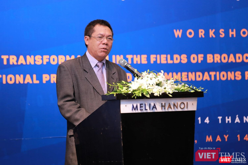 Phó Chủ tịch kiêm Tổng Thư ký Hội Truyền thông số Việt Nam Lê Đức Sảo.