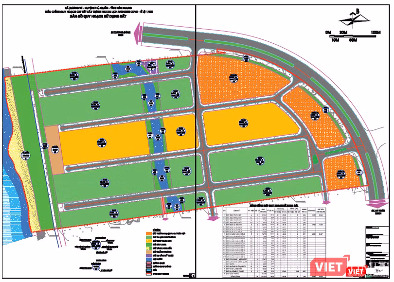 Quy hoạch chi tiết 1/500 Khu du lịch Paradise Cove