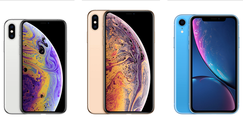 Apple đã ngừng sử dụng chip modem 4G của Qualcomm trên bộ 3 iPhone Xs, Xs Max và Xr. Ảnh: Apple