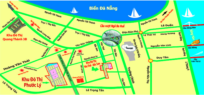 Vị trí "chiến lược" của 2 khu đô thị Phước Lý và Yên Thế - Bắc Sơn của DMT Group (Nguồn: DMT Group) Vị trí "chiến lược" của 2 khu đô thị Phước Lý và Yên Thế - Bắc Sơn của DMT Group (Nguồn: DMT Group)