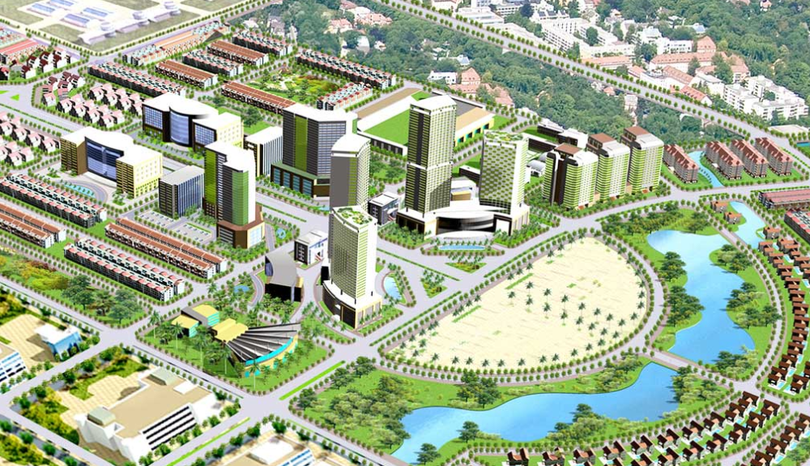 Phối cảnh một dự án bất động sản của Cty Nam Hồng đang được rao bán Phối cảnh một dự án bất động sản của Cty Nam Hồng đang được rao bán