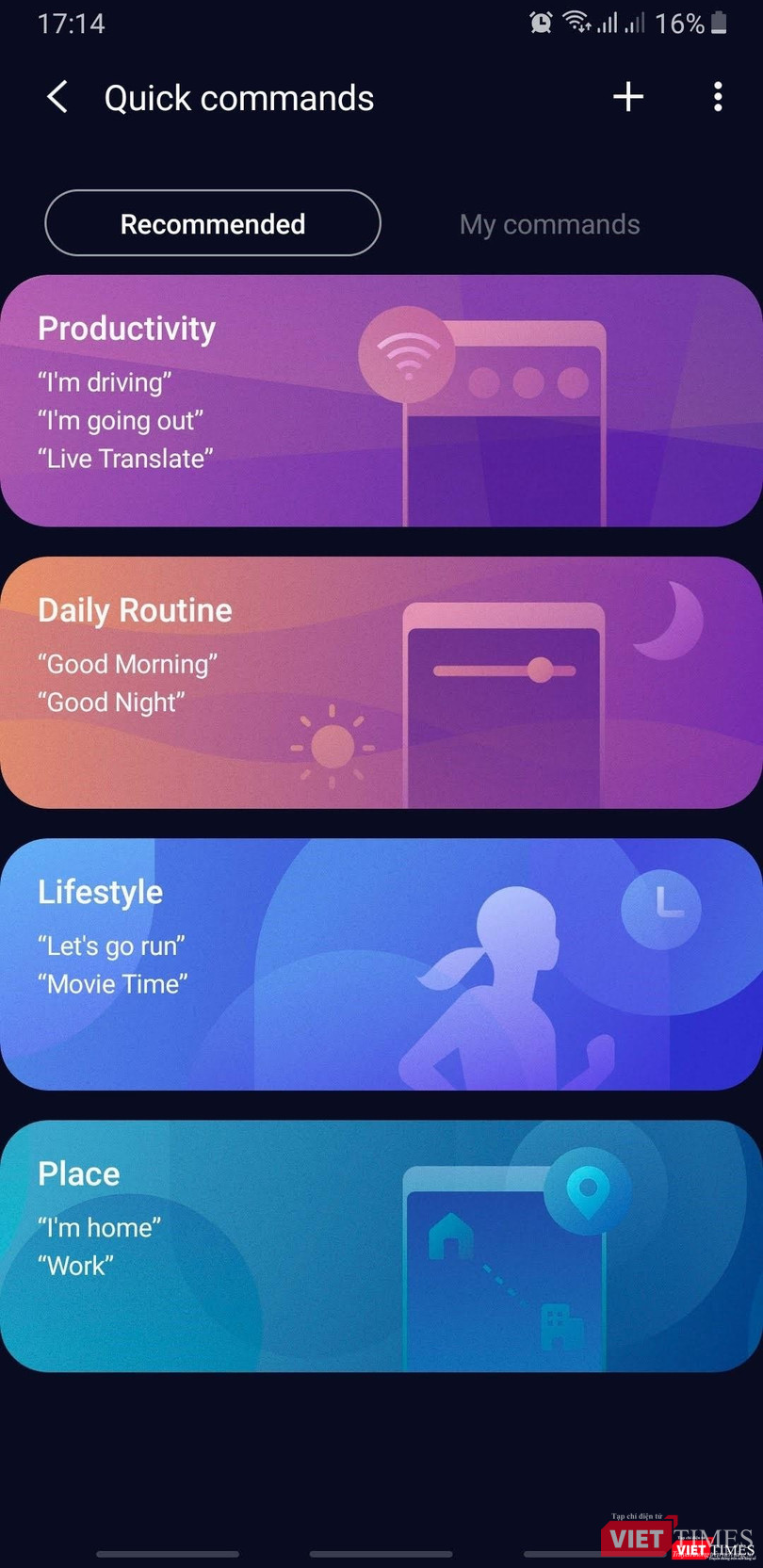 Kích hoạt lệnh nhanh (Quick Command) là tính năng tương tự như Google Assistant Routines.