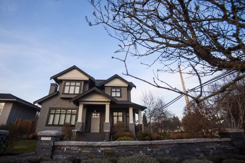 Ngôi nhà của bà Mạnh Vãn Châu tại Vancouver, Canada. Ảnh: Bloomberg Ngôi nhà của bà Mạnh Vãn Châu tại Vancouver, Canada. Ảnh: Bloomberg