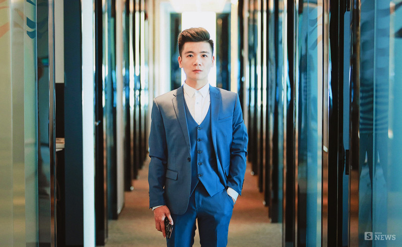 Chân dung ông Đỗ Quang Vinh trong một lần xuất hiện trên truyền thông. (Ảnh: Soha/Tri thức trẻ)