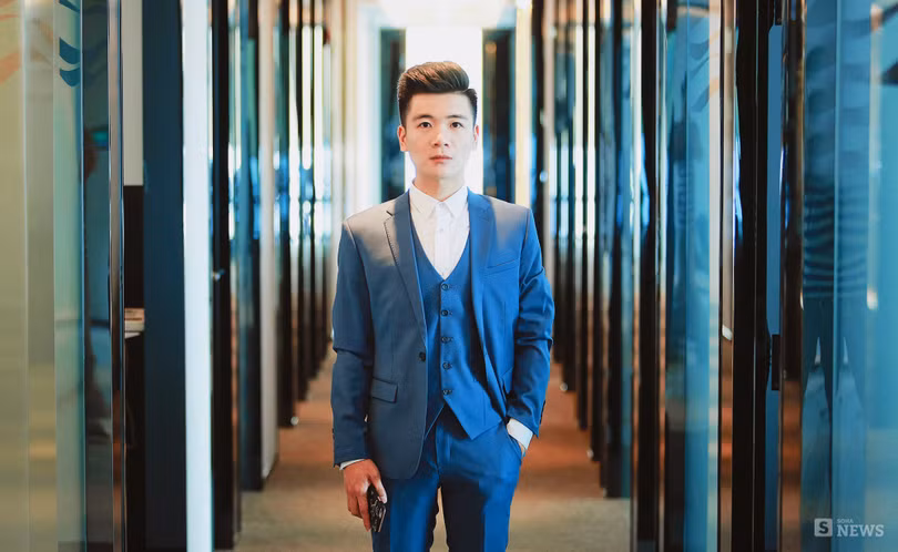 Chân dung ông Đỗ Quang Vinh trong một lần xuất hiện trên truyền thông. (Ảnh: Soha/Tri thức trẻ)