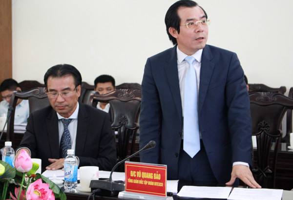 Ông Vũ Quang Bảo (bên phải) đảm nhiệm nhiều vị trí tại Tập đoàn Bitexco. (Ảnh: Internet)