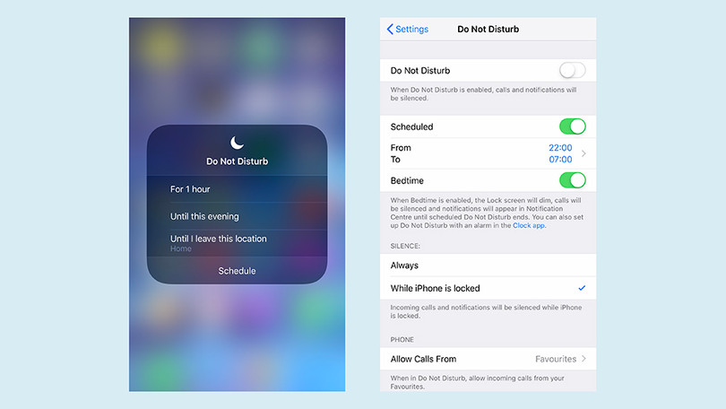 Với Bedtime, iPhone không còn làm phiền giấc ngủ của bạn. Ảnh: Gizmodo