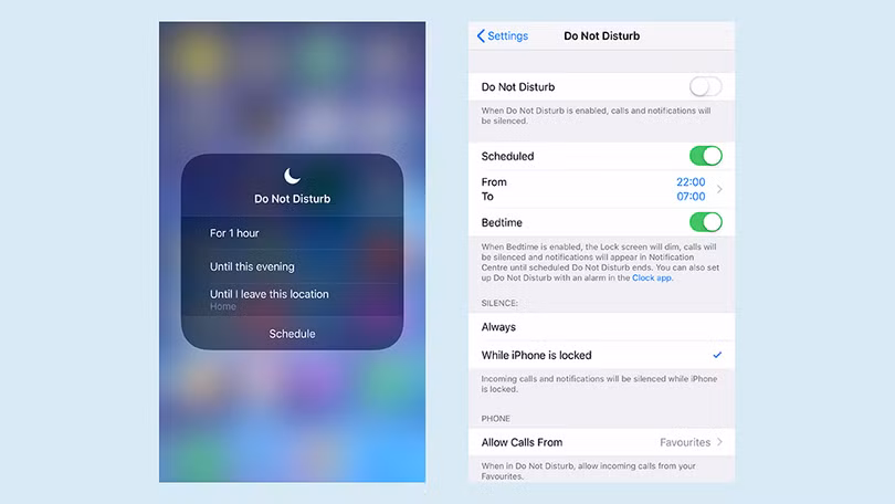Với Bedtime, iPhone không còn làm phiền giấc ngủ của bạn. Ảnh: Gizmodo Với Bedtime, iPhone không còn làm phiền giấc ngủ của bạn. Ảnh: Gizmodo