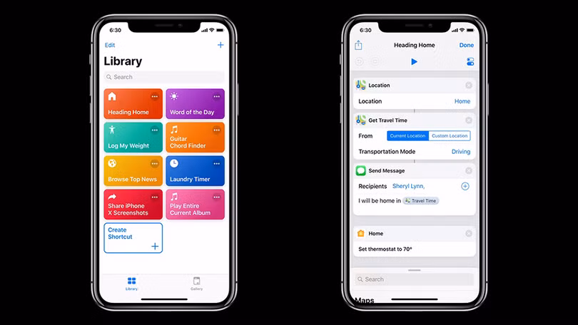 Siri Shortcuts. Ảnh: Gizmodo Siri Shortcuts. Ảnh: Gizmodo