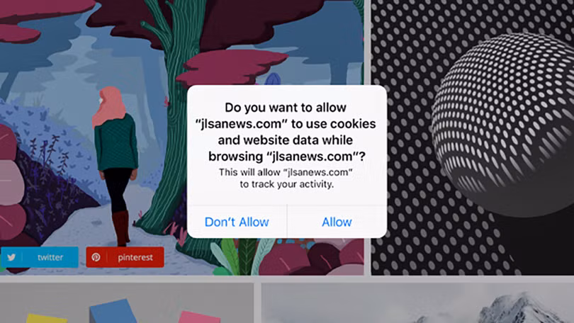 Các trang web sẽ không thể thu thâp thói quen sử dụng nếu bạn dùng Safari để lướt web. Ảnh: Gizmodo Các trang web sẽ không thể thu thâp thói quen sử dụng nếu bạn dùng Safari để lướt web. Ảnh: Gizmodo