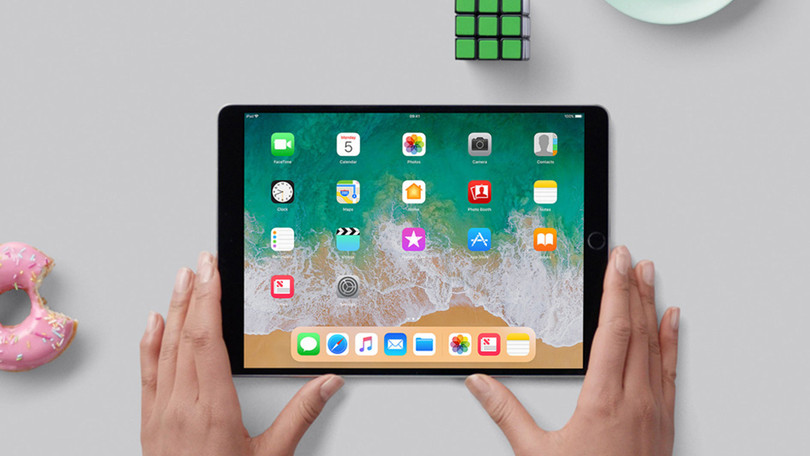 Theo tác cử chỉ tiếp tục được tận dụng trên iOS 12 dành cho iPad. Ảnh: Gizmodo
