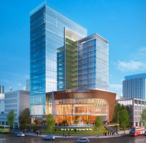 Phối cảnh tòa nhà DITP Tower của dự án Vệt 50M (Nguồn: Internet)