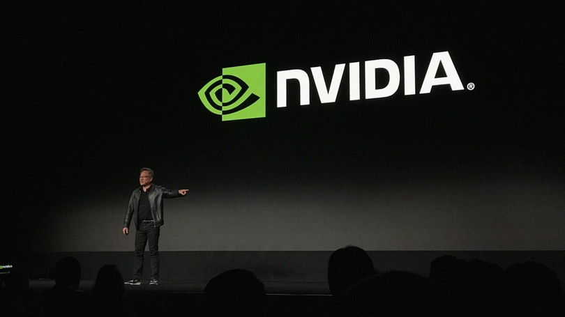 CEO NVIDIA Jensen Huang phát biểu tại CES 2019. Ảnh: DT. CEO NVIDIA Jensen Huang phát biểu tại CES 2019. Ảnh: DT.