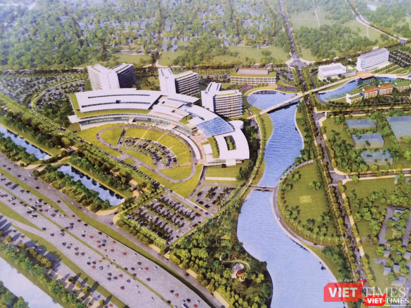 Phối cảnh của dự án TH Medical