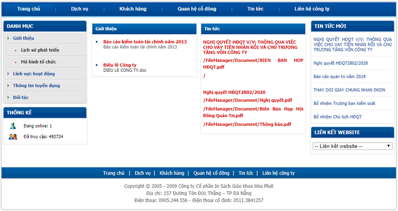 CTCP In Sách Giáo khoa Hòa Phát có gì đáng thu hút các đại gia bất động sản? (Ảnh chụp màn hình)
