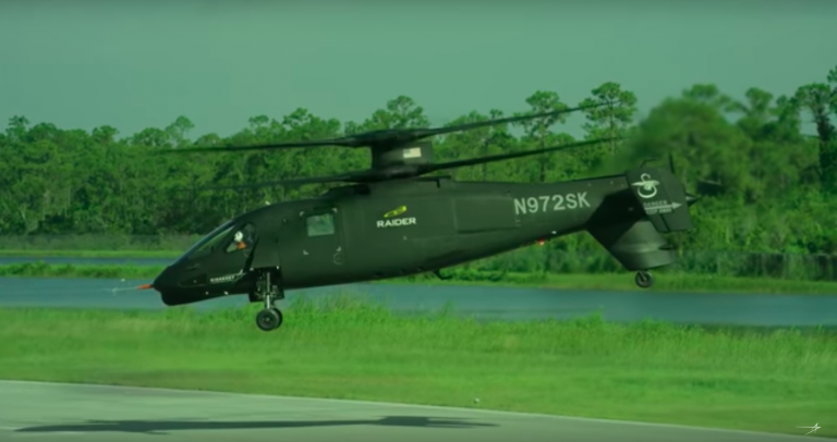 Trực thăng lai ghép động cơ đẩy S-97 Raider của Sikorsky. Ảnh Breaking Defense