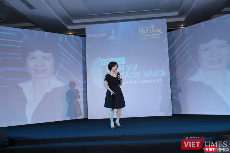 Bà Đặng Thúy Hà nhấn mạnh tầm quan trọng của công nghệ trong chăm sóc khách hàng