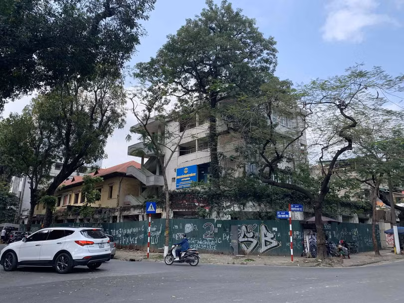 Khu đất số 9 Trần Thánh Tông (Hà Nội) có vị trí đắc địa, cũng là nơi đặt trụ sở chính của CTCP Dược phẩm Trung ương 2 (Ảnh: P.D)