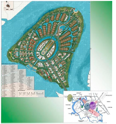 Vị trí đắc địa của "đảo ngọc" Nhơn Phước (Nguồn: Internet) Vị trí đắc địa của "đảo ngọc" Nhơn Phước (Nguồn: Internet)