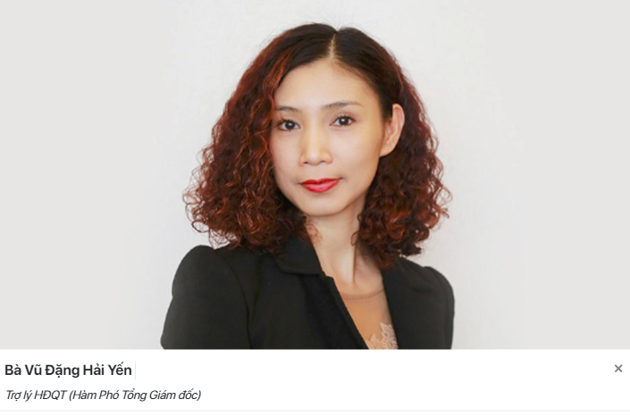 Chân dung bà Vũ Đặng Hải Yến (Nguồn: FLC)