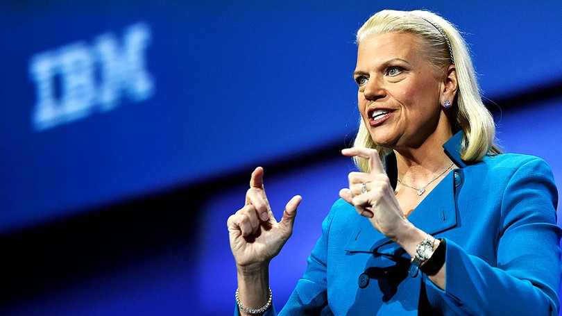 Chủ tịch, kiêm Tổng giám đốc IBM Ginni Rometty cho rằng thương vụ lịch sử giữa IBM và Red Hate sẽ mở ra chương mới của đám mây. Ảnh: Bloomberg Chủ tịch, kiêm Tổng giám đốc IBM Ginni Rometty cho rằng thương vụ lịch sử giữa IBM và Red Hate sẽ mở ra chương mới của đám mây. Ảnh: Bloomberg