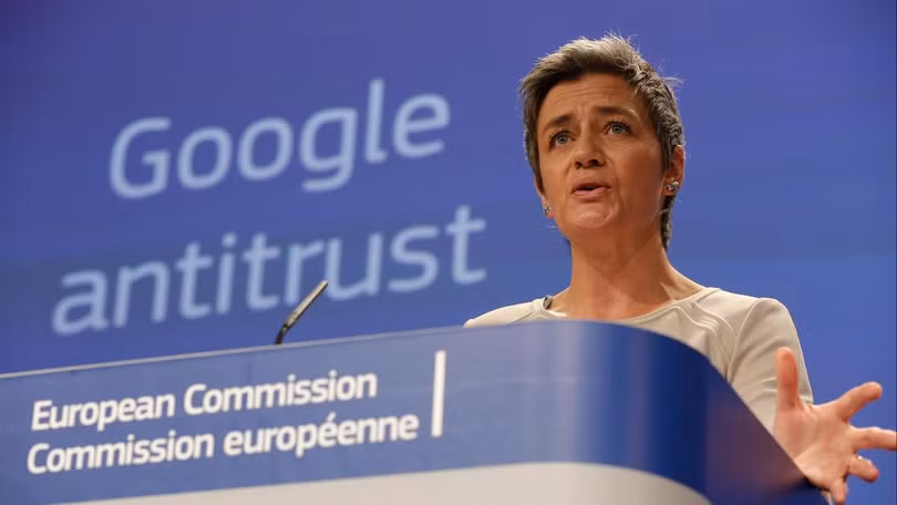 Ủy viên ban Cạnh tranh của EU, Margrethe Vestager muốn EU tiếp tục thắt chặt chính sách bảo vệ quyền riêng tư đối với các công ty công nghệ. Ảnh: TheNational