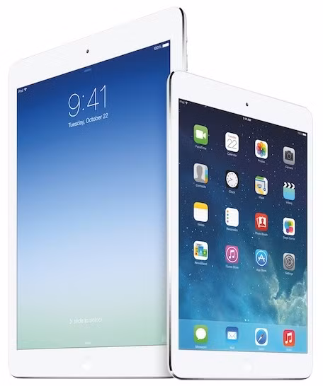 Hình ảnh quảng cáo thế hệ iPad đầu tiên. Ảnh: Apple