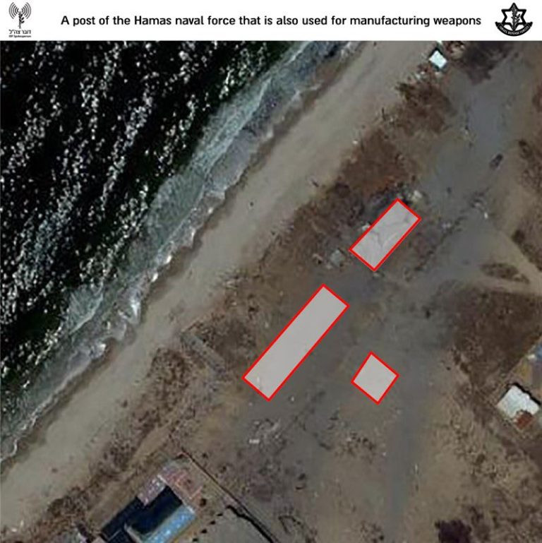 Vị tri Israel cho rằng có xưởng sản xuất vũ khí trang bị, Ảnh South Front Vị tri Israel cho rằng có xưởng sản xuất vũ khí trang bị, Ảnh South Front