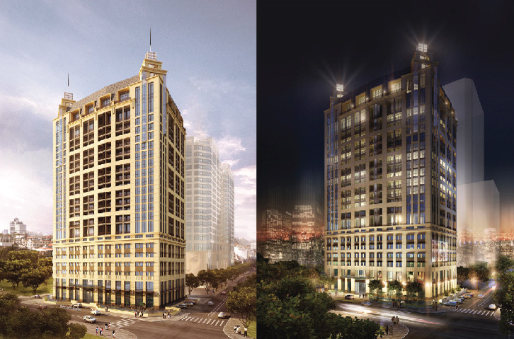 Phối cảnh dự án Hoàng Thành Tower (Nguồn: Internet)
