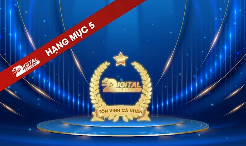 Giải thưởng Việt Nam Digital Awards 2025 lần đầu tiên tôn vinh cá nhân