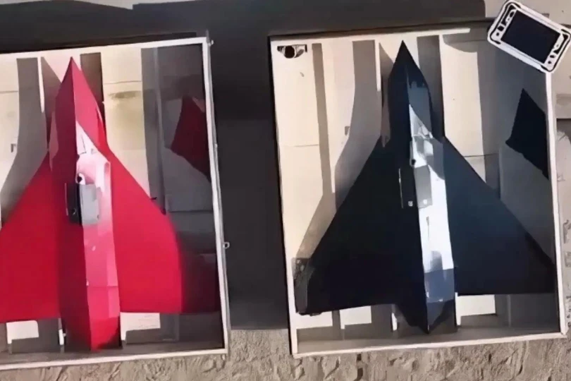 Iran triển khai Hadid-110, mẫu máy bay không người lái nhanh nhất có khả năng tránh radar. Ảnh: IE.