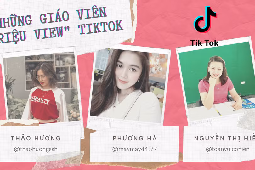 Các giáo viên triệu view