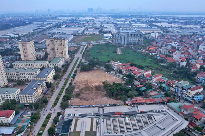 Cận cảnh khu đất xây nhà ở xã hội giá hơn 18 triệu đồng/m2 tại Đông Anh