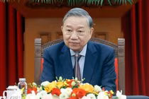 Tổng bí thư Tô Lâm tiếp 3 Bộ trưởng Trung Quốc, thúc đẩy cơ chế đối thoại chiến lược 3+3
