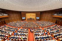 Sáng 6/4, Quốc hội khóa XVI bước vào kỳ họp đầu tiên với phần việc quan trọng liên quan công tác nhân sự. Ảnh: Quốc hội.