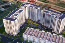 Phối cảnh dự án nhà ở xã hội Minh Đức.