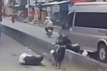 Sự thật bất ngờ sau clip ô tô bỏ đi khi gây tai họa cho gia đình đi xe máy 