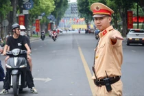 Cấm nhiều tuyến đường quanh Mỹ Đình, CSGT Hà Nội hướng dẫn lộ trình thay thế