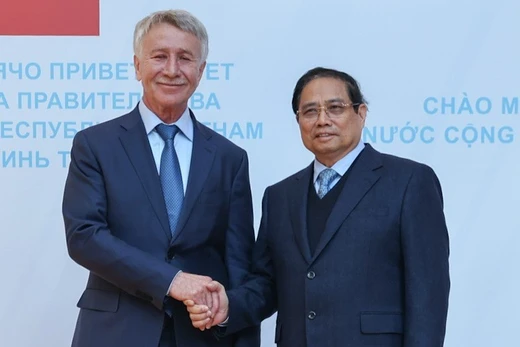 Thủ tướng làm việc với tập đoàn hàng đầu của Nga về hợp tác khí tự nhiên hóa lỏng