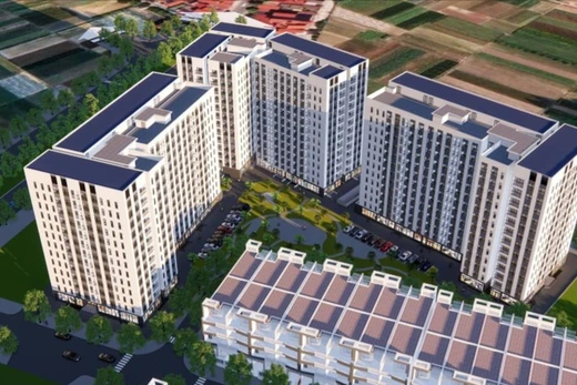 Phối cảnh dự án nhà ở xã hội Minh Đức.