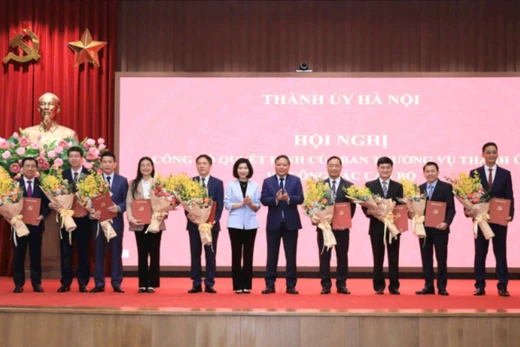 Hà Nội điều động, bổ nhiệm loạt cán bộ